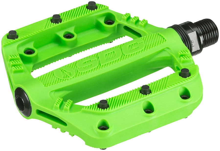 SDG Slater Pedals Neon Green