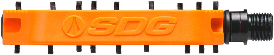 SDG Comp Pedals - Platform Composite  9/16"  Orange