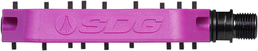 SDG Comp Pedals - Platform Composite  9/16"  Purple