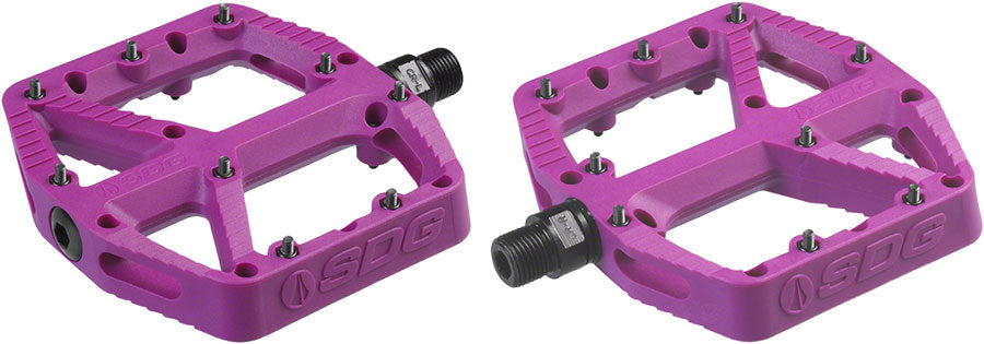 SDG Comp Pedals - Platform Composite  9/16"  Purple