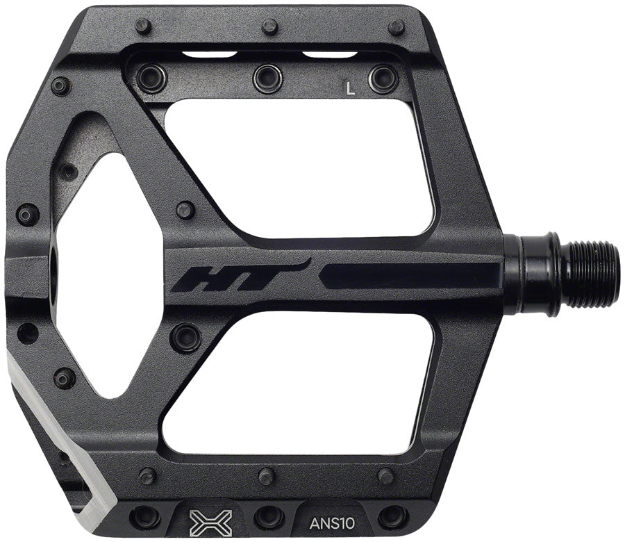 HT Components ANS10 Pedals - Platform Aluminum 9/16" Stealth Black