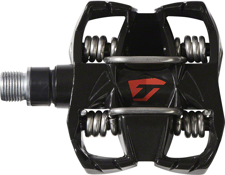 Time ATAC DH 4 Pedals - Dual Sided Clipless Platform Aluminum 9/16" BLK/Red