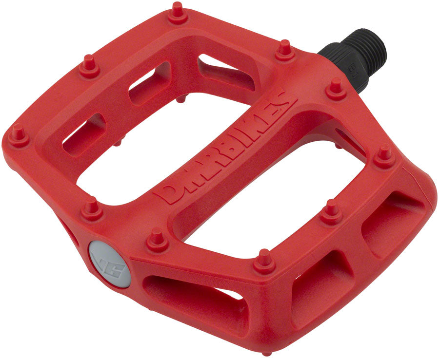 DMR V6 Pedals - Platform Plastic 9/16" Red