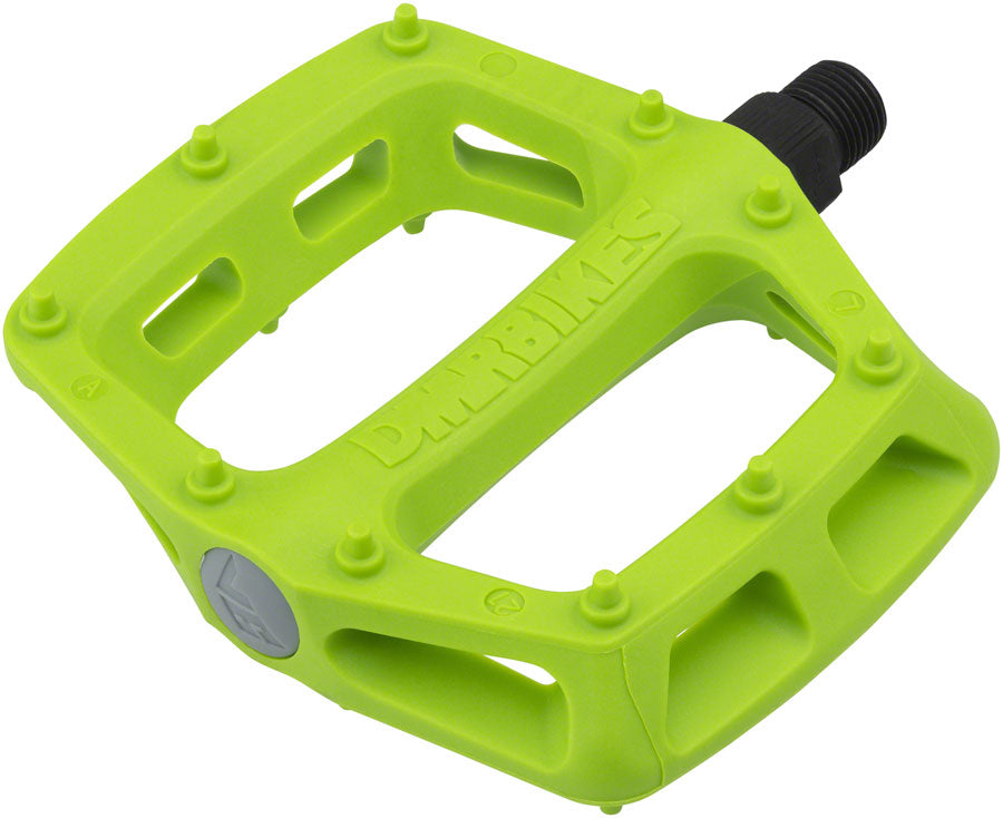 DMR V6 Pedals - Platform Plastic 9/16" Green