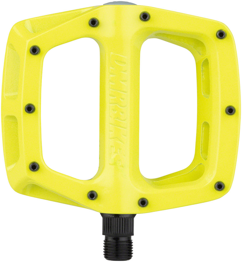 DMR V8 Pedals - Platform Aluminum 9/16" Lemon Lime