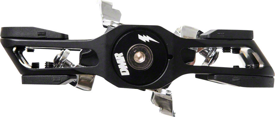 DMR V-Twin Pedals - Dual Sided Clipless with Platform Aluminum 9/16" Black