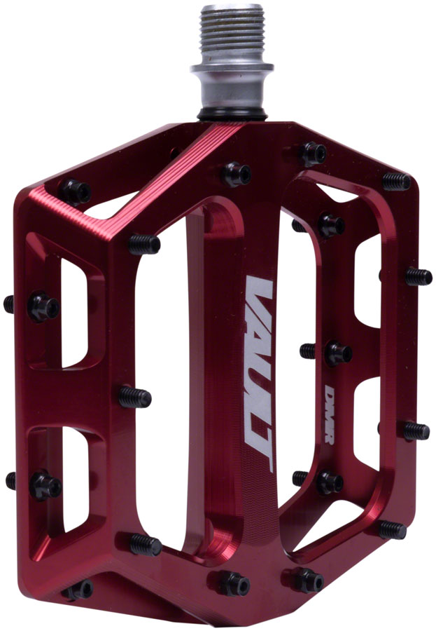 DMR Vault Pedals - Platform Aluminum 9/16" Deep Red