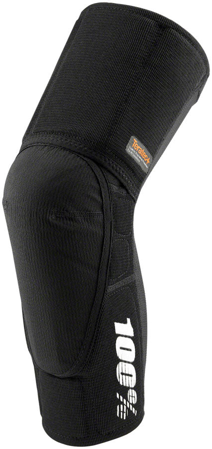 100% Teratec Plus Knee Guards - Black Small