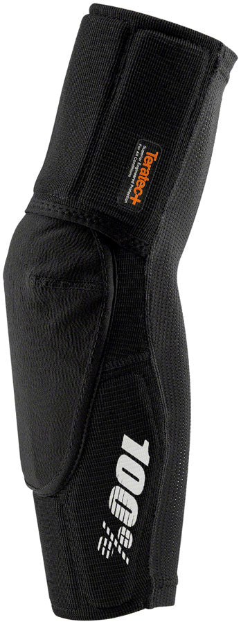 100% Teratec Plus Elbow Guards - Black Large