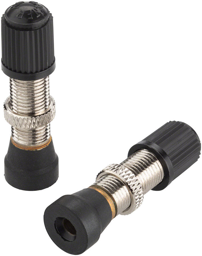Stans Tubeless Universal Valve Stems - Brass 32mm Universal Schrader Pair