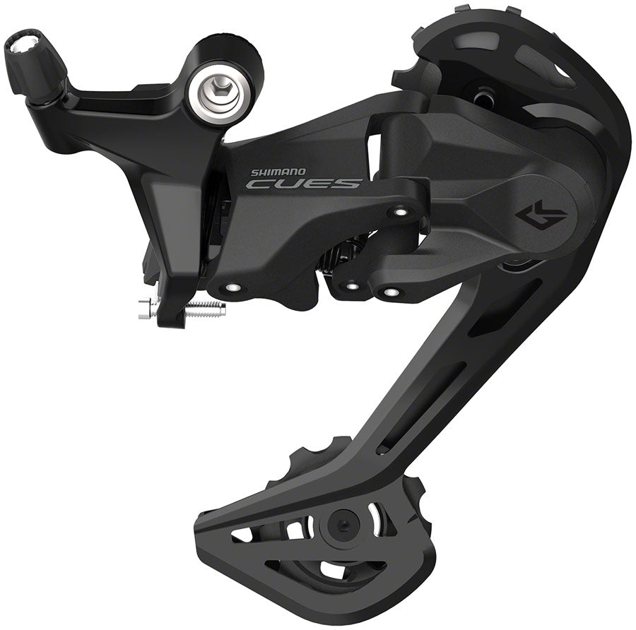 Shimano CUES RD-U3020-SGS Rear Derailleur - 9-Speed Shadow Design Direct Attach Long Cage BLK