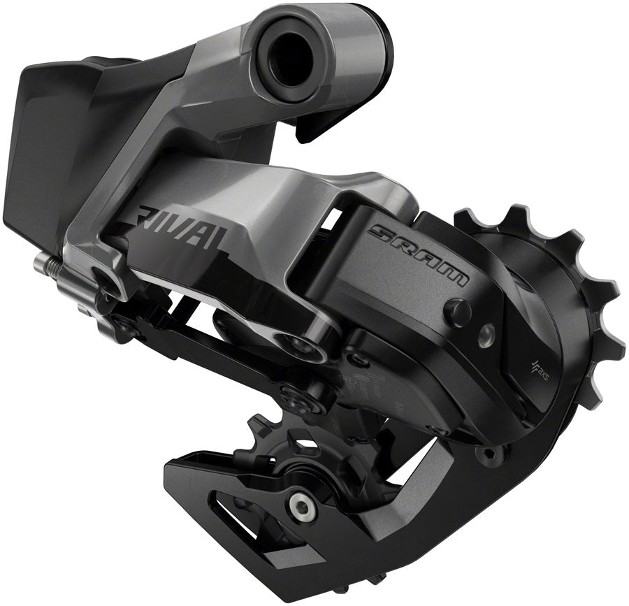 SRAM Rival eTap AXS Rear Derailleur - 12-Speed Medium Cage Battery Sold Separately BLK D1