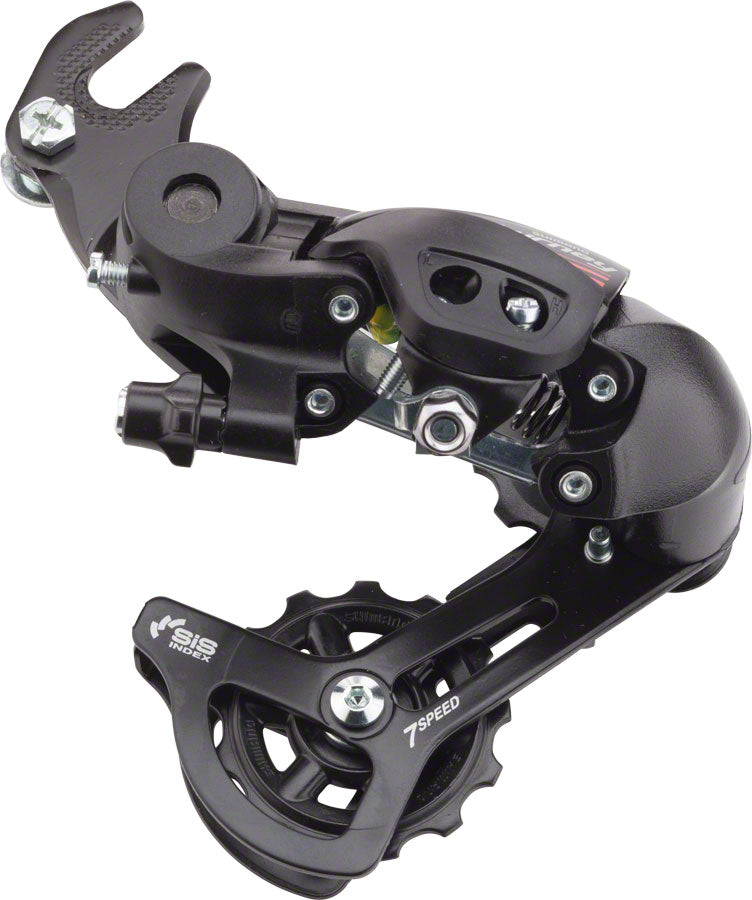 Shimano Tourney RD-A070 Rear Derailleur - 7 Speed Short Cage BLK Dropout Claw Hanger