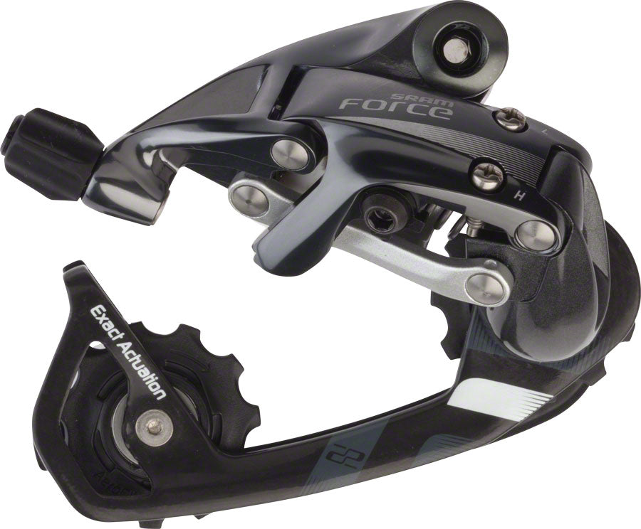 SRAM Force 22 WiFli Rear Derailleur - 11 Speed Medium Cage Black