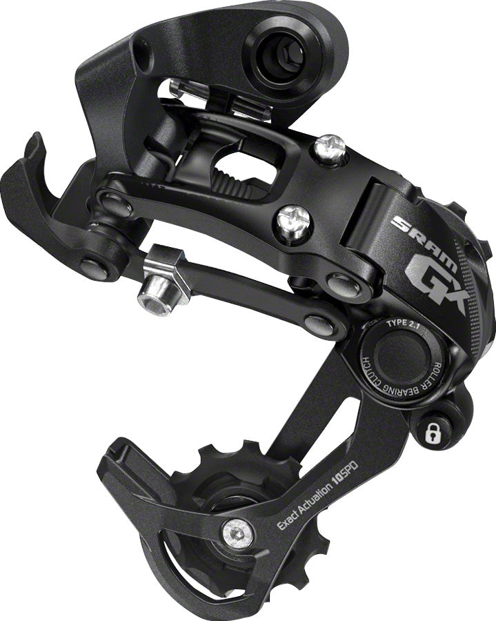 SRAM GX Rear Derailleur - 10 Speed Medium Cage Black