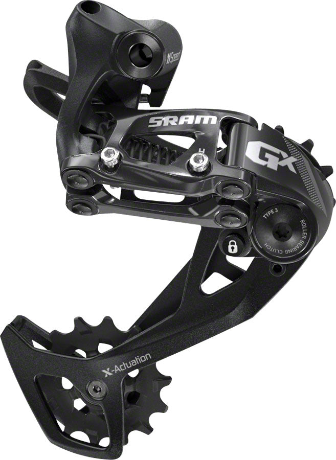 SRAM GX Rear Derailleur - 11 Speed Long Cage Black 2x With Clutch