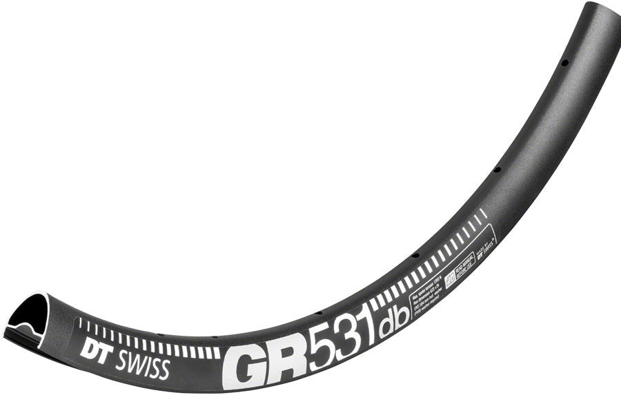 DT Swiss GR 531 Rim - 700 Disc 24h Black