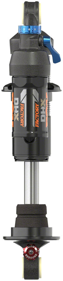 FOX DHX Factory Rear Shock - Metric 230 x 57.5 mm 2-Position Lever Hard Chrome Coat