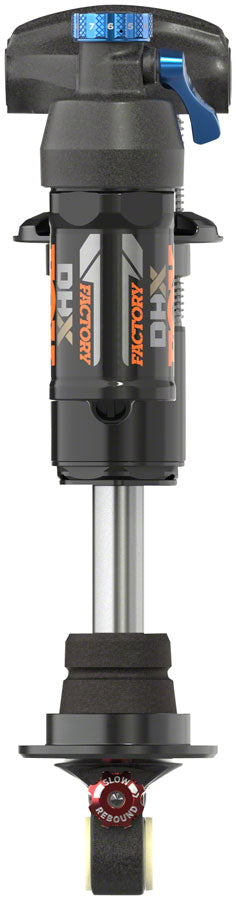 FOX DHX Factory Rear Shock - Trunnion Metric 205 x 60 mm 2-Position Lever Hard Chrome Coat