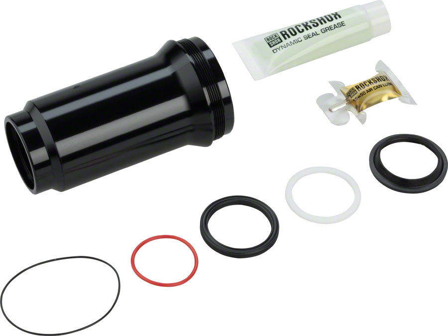 RockShox Rear Shock Air Can Assembly - Solo Air 165/190 x 37.5-45 Deluxe/Super Deluxe A1-B2 2017+ BLK