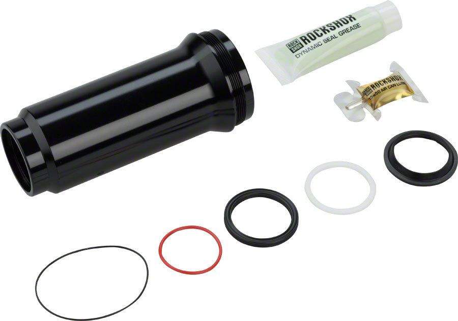 RockShox Rear Shock Air Can Assembly - Solo Air 205/230 x 57.5-65 Deluxe/Super Deluxe A1-B2 2017+ BLK