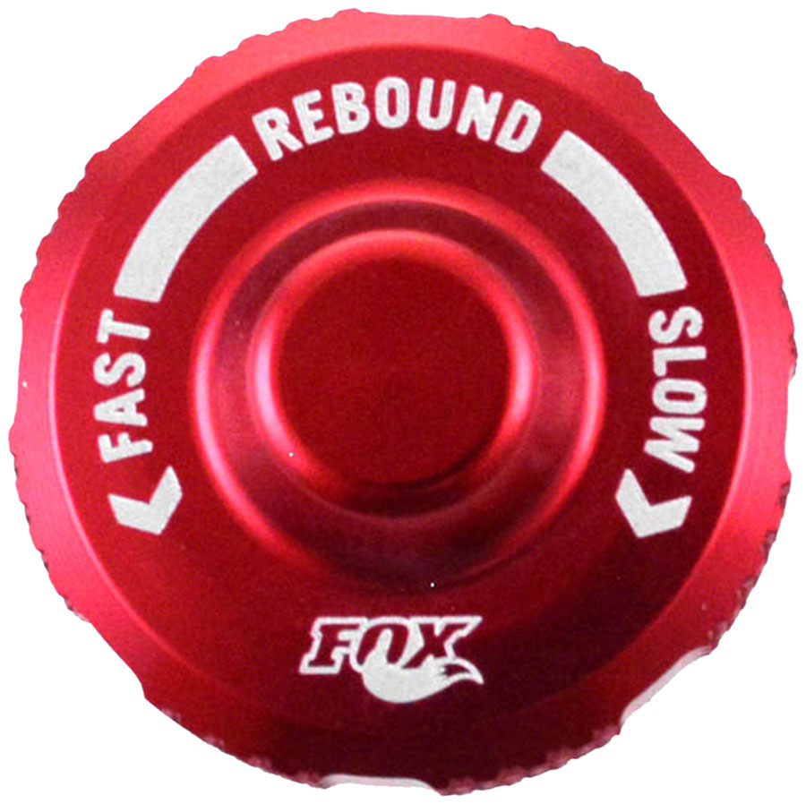 FOX Damping Adjuster Part Rebound Knob Float DPX2 Red