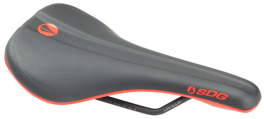 SDG Bel-Air V3 Saddle Lux-Alloy Rails Red