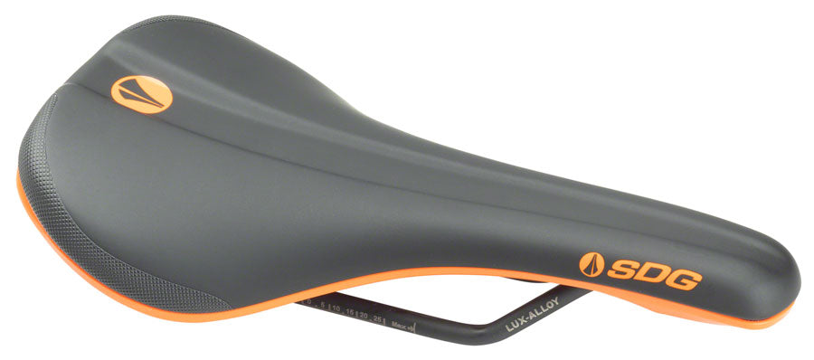 SDG Bel-Air V3 Saddle Lux-Alloy Rails Orange