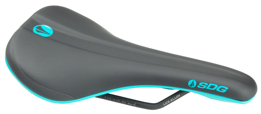 SDG Bel-Air V3 Saddle Lux-Alloy Rails Turquoise