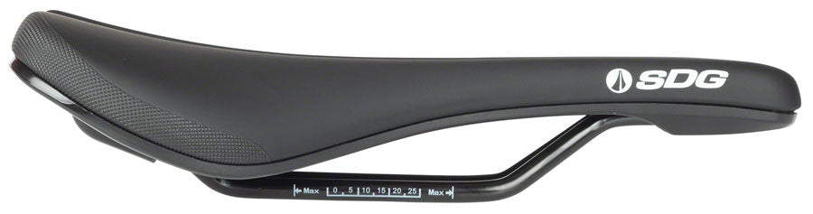 SDG Bel-Air V3 Saddle Steel Rails Black