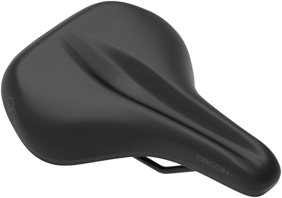 Ergon SC Core Prime Saddle - Black/Gray Mens Medium/Large