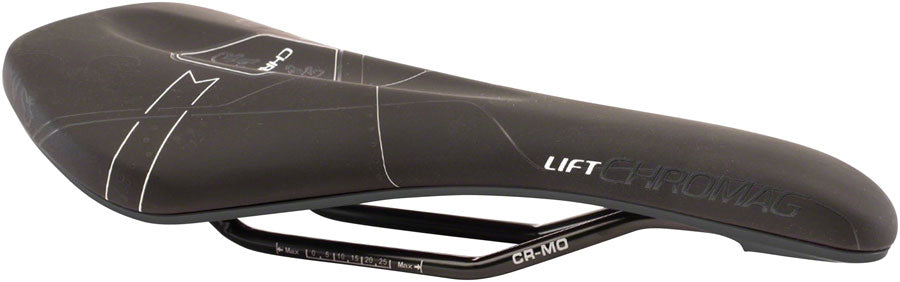 Chromag Lift Saddle - Chromoly Black/Grey