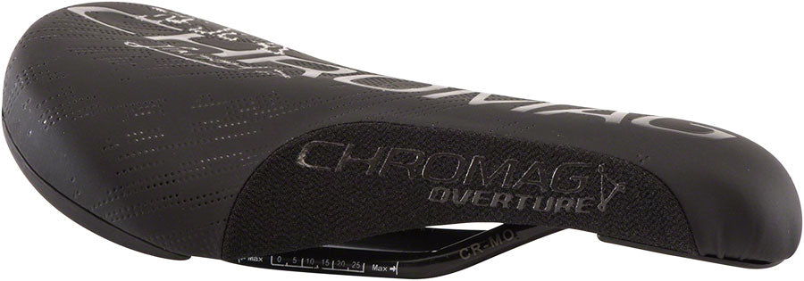 Chromag Overture Saddle CrMo Rails - Black