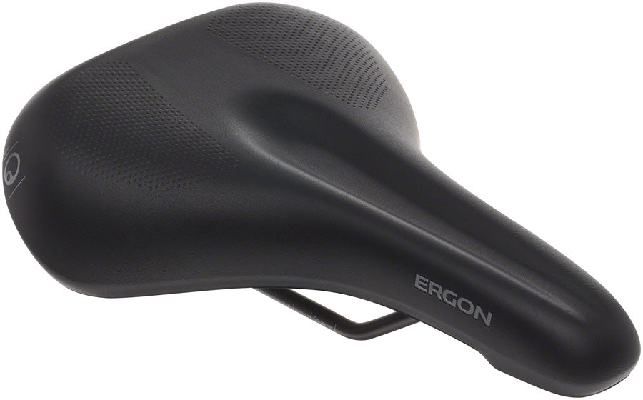 Ergon ST Gel Saddle - Chromoly Black Womens Small/Medium