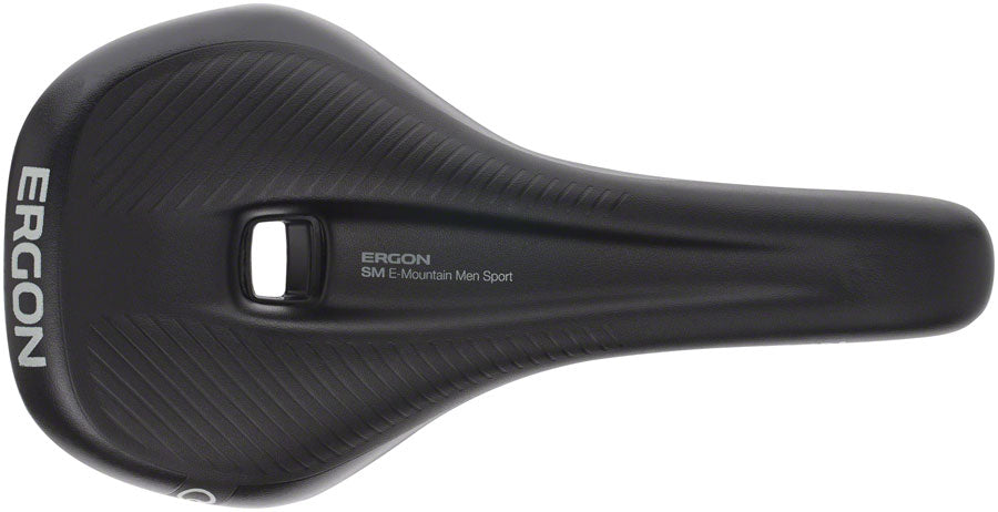 Ergon SM E Mountain Sport Saddle - Chromoly Stealth Mens Small/Medium