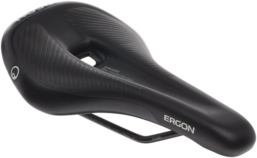 Ergon SM E Mountain Sport Saddle - Chromoly Stealth Mens Medium/Large