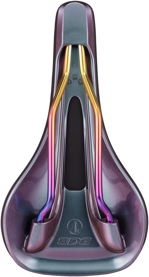 SDG Bel-Air V3 Max Saddle Lux-Alloy Rails Black/Oil-Slic
