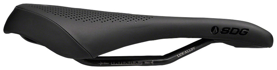 SDG Allure V2 Saddle Lux-Alloy Rails Black