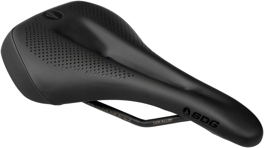 SDG Allure V2 Saddle Lux-Alloy Rails Black