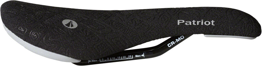 SDG Patriot RL Sattel Schwarz - Für Slopestyle, Dirt Jump & BMX