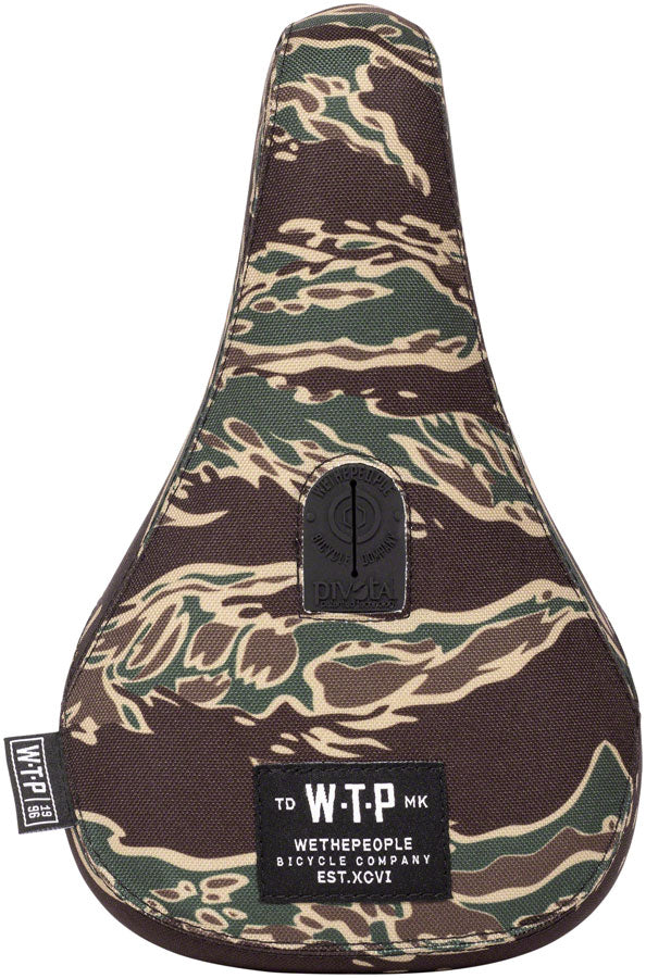 We The People Team BMX Seat - Pivotal Tiger Camouflage Fat