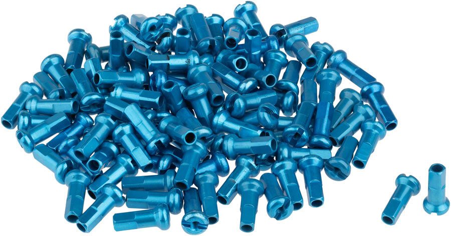 DT Swiss Alloy Nipple 14g/12mm - Turquoise