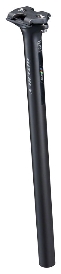 Ritchey WCS Zero Carbon Seatpost: 27.2 400mm Zero Offset Black