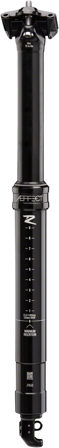 RaceFace Aeffect R Dropper Seatpost - 31.6 x 325mm 100mm Black
