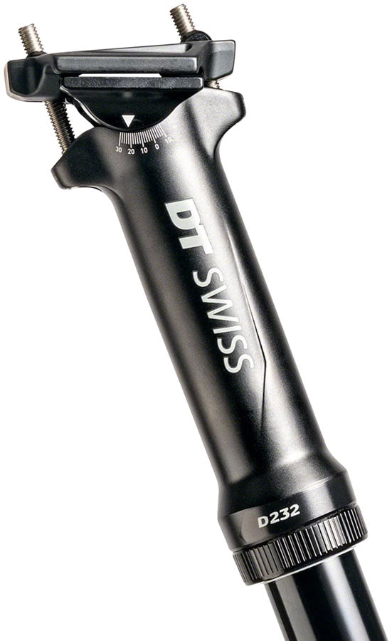 DT Swiss D 232 Dropper Seatpost  - 27.2 60mm Black L1 Trigger HB