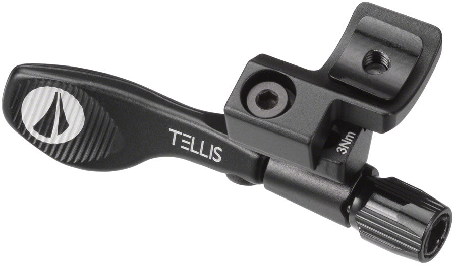 SDG Tellis Dropper Post Remote - Adjustable I-Spec EV Mount Hardware BLK