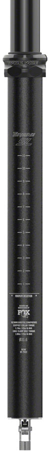 RaceFace Turbine R Dropper Seatpost  - 30.9 200mm Travel Black