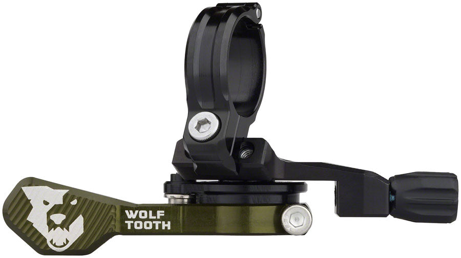 Wolf Tooth ReMote Pro Dropper Post Lever - 22.2mm Clamp Olive