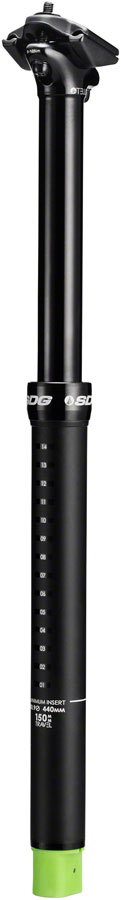 SDG Tellis Dropper Seatpost - 34.9mm 125mm Black