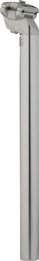 Zoom 27.2 x 350mm Silver Standard Offset Seatpost